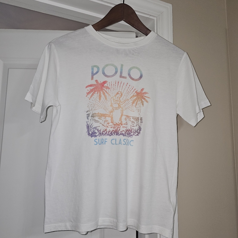 Boys Polo Ralph Lauren Tshirt Size Medium 10-12